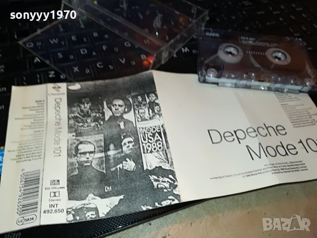 DEPECHE MODE 101 КАСЕТА 2608222009, снимка 3 - Аудио касети - 37812265