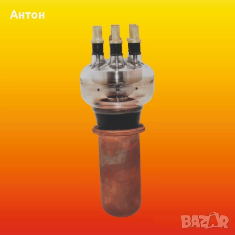 Вакуум лампа Tungsram, модел 3V5T, снимка 2 - Друга електроника - 52153772