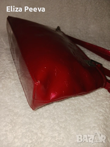 Малка чанта в бордо, снимка 2 - Чанти - 53479709