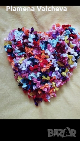 Ръчно изработени сатенени панделки, снимка 2 - Други услуги - 52309854