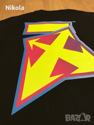 OFF-WHITE C/O VIRGIL ABLOH DEGRADE THUND SLIM тениска, размери: S, XL и XXL, снимка 3 - Тениски - 48355200