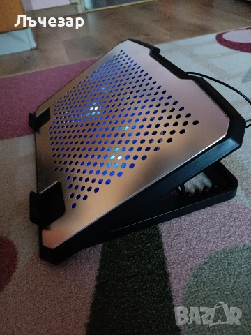 HAMA Охлаждаща поставка за лаптоп "Aluminium", снимка 3 - Лаптоп аксесоари - 53217747