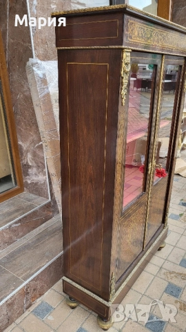 Витрина Boulle 025, снимка 8 - Секции и витрини - 51895389