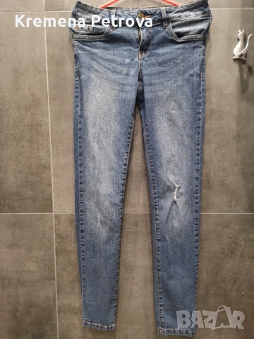 Доставка до СПИДИ АВТОМАТ 2,14€ Дънки М размер-с измерени мерки от мен, снимка 5 - Дънки - 53521113