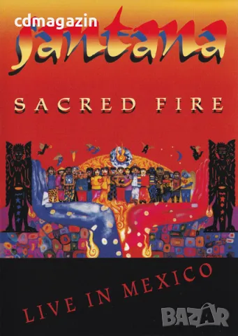 DVD Santana – Sacred Fire, Live In Mexico
