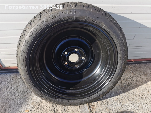 Резервна гума от toyota avensis 5x114.3, снимка 3 - Гуми и джанти - 52806771