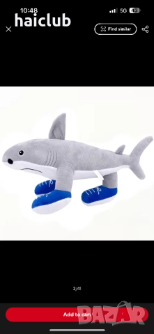 Italian brainrot плюшени играчки/Traralero tralala/Италиански тумор, снимка 2 - Образователни игри - 52517423