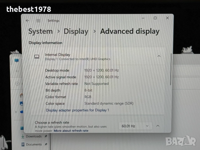 Dell Precision 5550`i7-10850H/16GB RAM/512GB SSD/Nvidia T1000/WUXGA/Бат 12ч, снимка 11 - Лаптопи за работа - 52881637