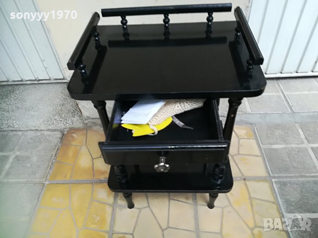 ретро маса-черна 0407211925, снимка 7 - Антикварни и старинни предмети - 33420627