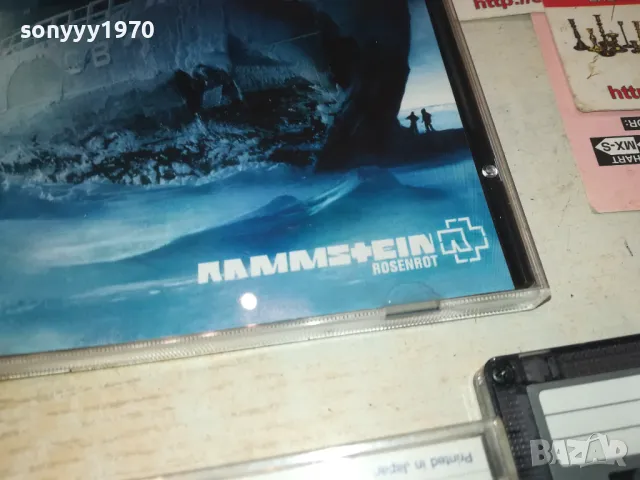 RAMMSTEIN ROSENROT CD COPY TO SONY TAPE 0711241745, снимка 3 - Аудио касети - 47882044