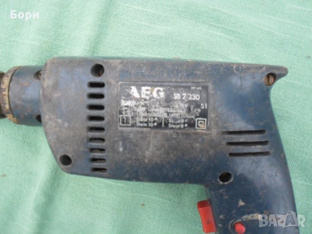 Дрелка AEG две скорости, снимка 2 - Бормашини - 35039974