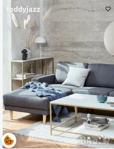 3-местен диван с разширение Jysk, снимка 5 - Дивани и мека мебел - 52651324