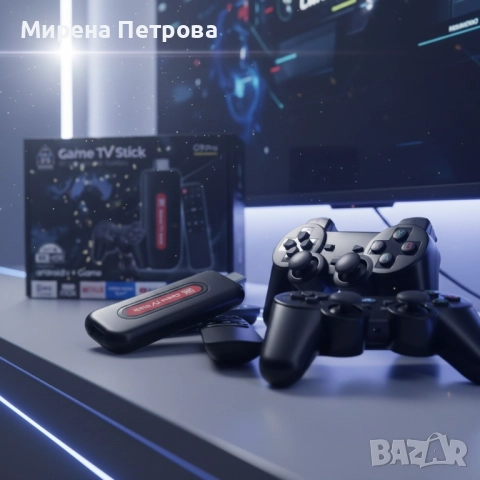 Q9Pro Game TV Stick – Вашият Портал към 49,000+ Игри и 4K Ultra HD Забавление, снимка 5 - Други игри и конзоли - 52917963