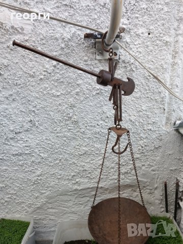 Стар български кантар - паланца , снимка 3 - Декорация за дома - 41508222