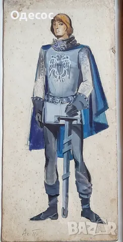 Стара картина на худ. Асен Попов 1895-1976 х., снимка 7 - Антикварни и старинни предмети - 49844186