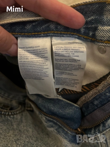 Tommy Hilfiger дънки с висока талия , снимка 8 - Дънки - 47813520