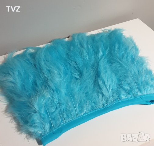 Бюстие / топ / корсет с естествени пера 4 цвята, снимка 7 - Корсети, бюстиета, топове - 40615665