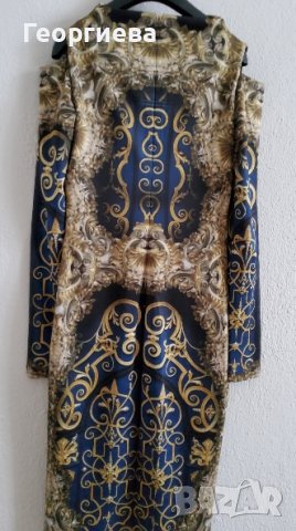 Бутикова рокля на български бранд известен с авторските си принтове, снимка 6 - Рокли - 37755244