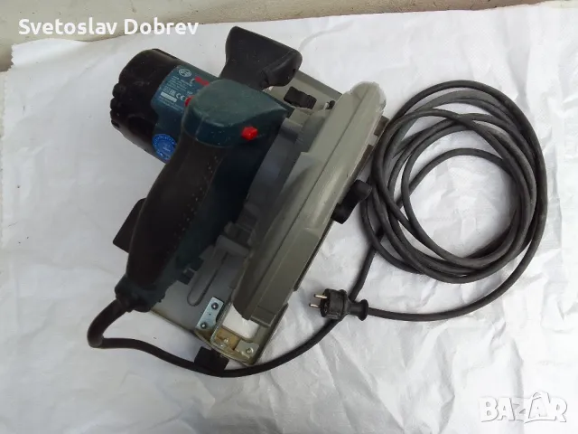 мощен професионален ръчен циркуляр Бош, Bosch GKS 85,,,2200w, снимка 3 - Други инструменти - 47827476