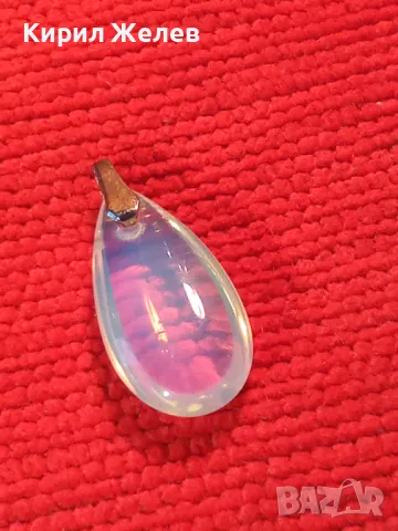 КРИСТАЛЕН ВИНТИДЖ АРТ НЕЖЕН МЕДАЛЬОН 37030, снимка 8 - Колиета, медальони, синджири - 39945280