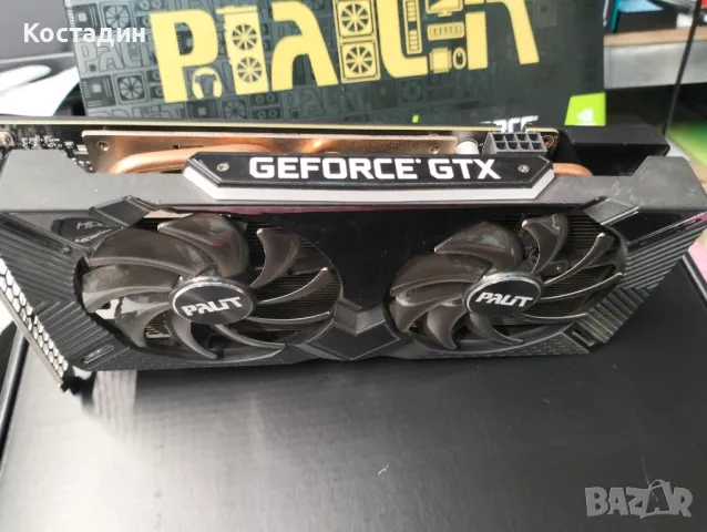 PALIT GTX1660 SUPER, снимка 3 - Видеокарти - 48497727