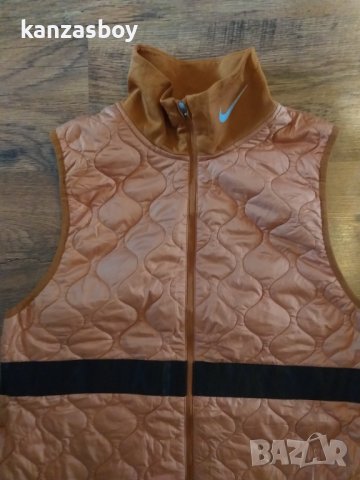 Nike Aerolayer Womens Running Vest - страхотен дамски елек Л, снимка 4 - Елеци - 44051772