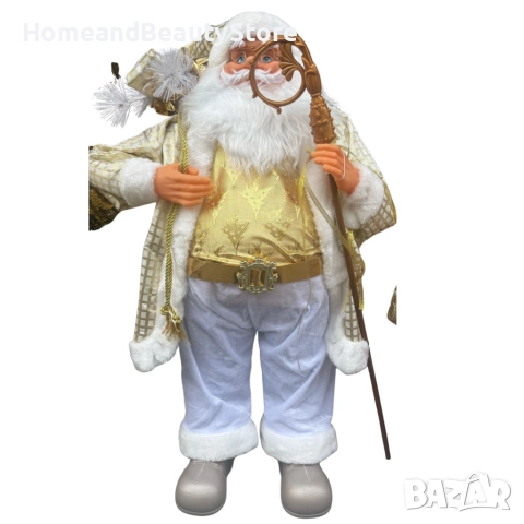 Дядо Коледа в златно 