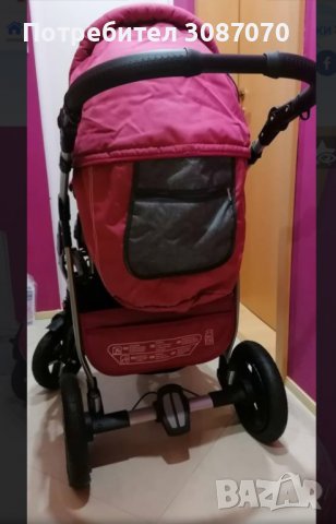 Комбинирана бебешка количка 2в1+подарък лятна, снимка 5 - Детски колички - 33253918
