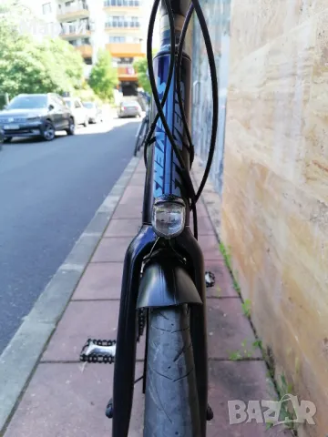 Немски Велосипед Стивънс*3х10скорости*Лед Светлини*Като Нов, снимка 2 - Велосипеди - 48372758