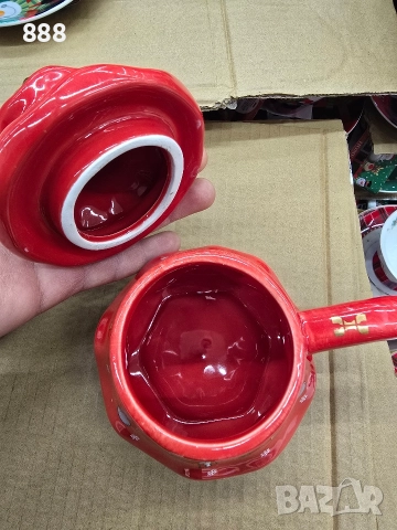 коледни чаши чайници , снимка 4 - Чаши - 52808673