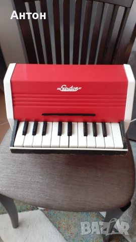 СТАРО НЕМСКО ДЕТСКО ПИАНО ГДР, снимка 6 - Други ценни предмети - 38908739