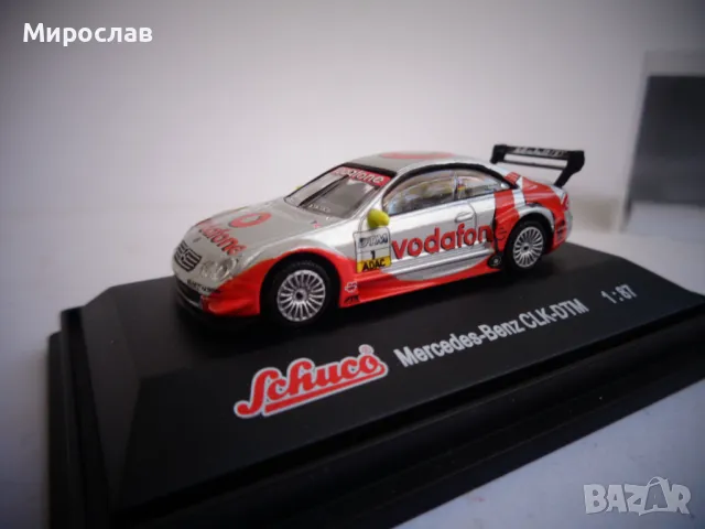 1:87 H0 SCHUCO MERCEDES BENZ CLK КОЛИЧКА РАЛИ МОДЕЛ ИГРАЧКА, снимка 2 - Колекции - 47800565