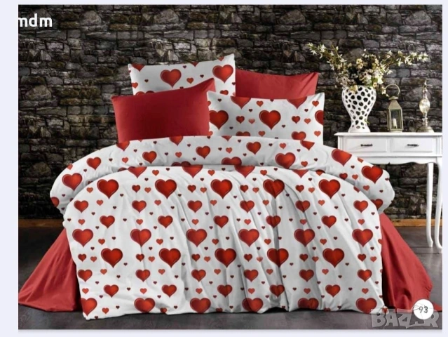 Марка VALDİVİA луксозен двоен ранфорс спален комплект 100%памук- 25 €, снимка 11 - Спално бельо - 53541038