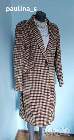 Два броя / Марково палто "Н&М" и "Only", с високо съдържание на вълна и кашмир , снимка 12 - Палта, манта - 16237973