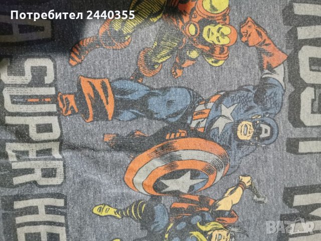 Мъжка блуза Marvel, снимка 11 - Тениски - 26751639
