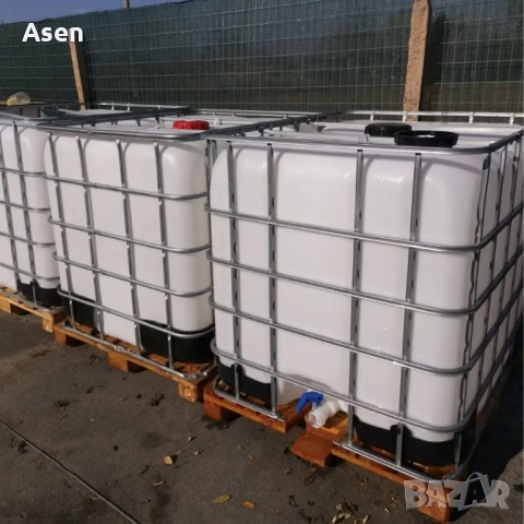 Чисти Бидони 1000 литра от хранителни продукти цистерни , снимка 2 - ВиК услуги - 51515503
