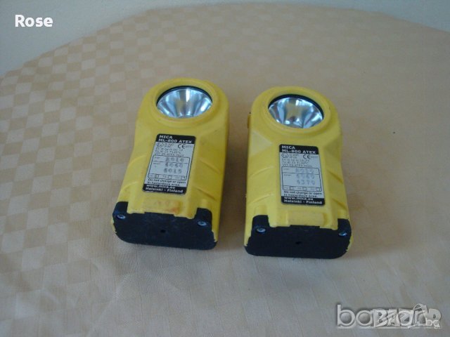 MICA ML-800 ATEX - 2бр.фенери, взривозащитен клас 3W LED , снимка 1