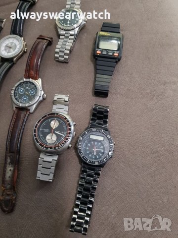 Лот мъжки маркови винтидж часовници, снимка 5 - Мъжки - 27393016