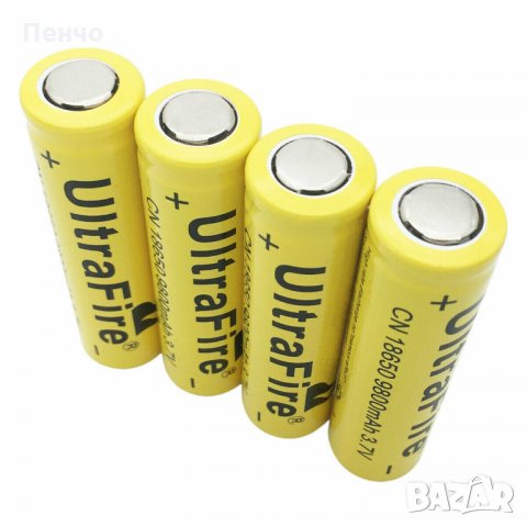 1 бр. 3.7V 18650 9800 mAh литиево-йонна акумулаторна батерия за LED фенерче челник лазер електронни , снимка 10 - Батерии, зарядни - 28974090