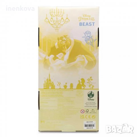 Кукла Звяр - оригинална кукла Красавицата и звярът - Дисни Стор Disney Store Дисни , снимка 8 - Кукли - 38653701