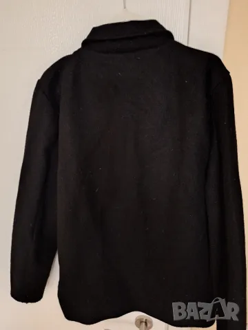 Късо черно палто,гр.об.44см., снимка 4 - Палта, манта - 48203103