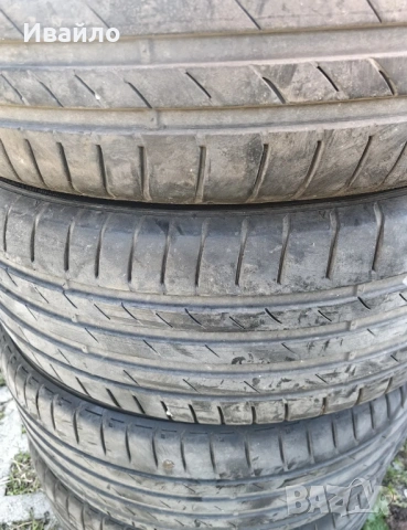 Продавам 4 броя Летни Гуми 215.55.17 на 1 сезон дот 2021 KUMHO , снимка 2 - Гуми и джанти - 53141425