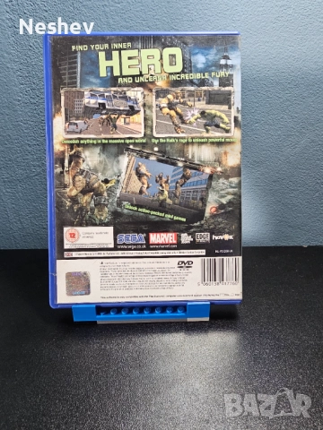 The Incredible HULK за PS2, снимка 2 - Игри за PlayStation - 52378934
