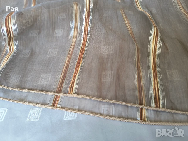 2 броя тънки пердета , снимка 5 - Пердета и завеси - 50944079