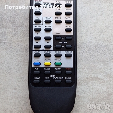 Дистанционно за ресивър Denon RC-152, снимка 2 - Ресийвъри, усилватели, смесителни пултове - 51682899
