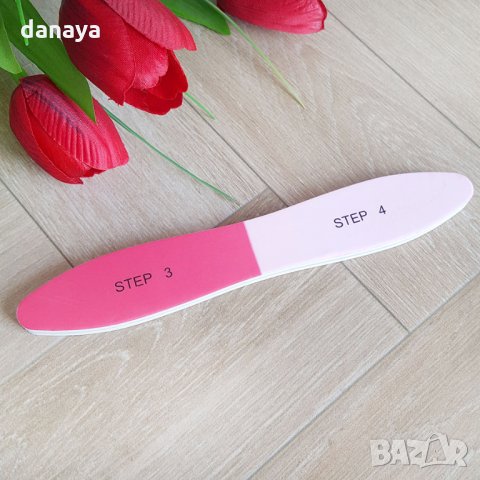2164 Пила за полиране на нокти 4 стъпки, снимка 2 - Други - 33018579