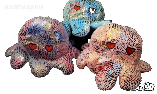 Октопод с две лица - шарен 15/15