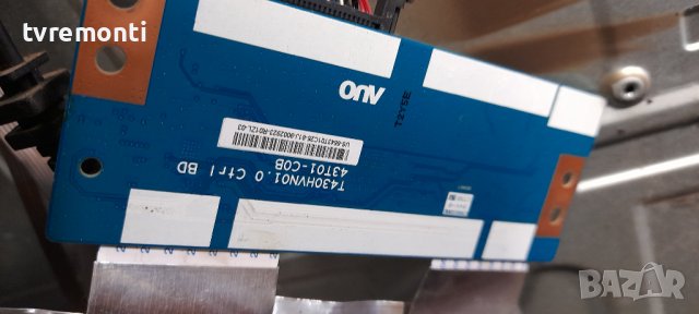 T-CONTROL BOARD T430HVN01.0 CTRL BD 43T01-C0B for ,SANG. LE-43SA20, снимка 2 - Части и Платки - 36784891