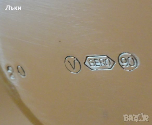 Холандска посребрена кана,латиера Gero 90. , снимка 8 - Антикварни и старинни предмети - 37121007