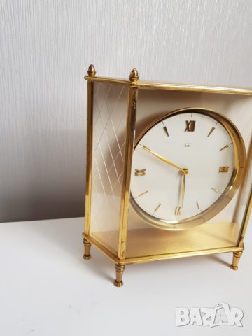 Стар луксозен настолен часовник Junghans Meister, снимка 3 - Антикварни и старинни предмети - 32500246